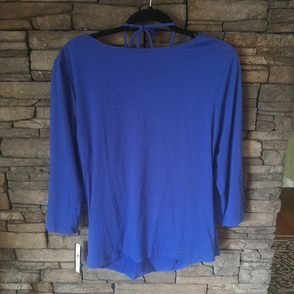 AbStudio-Cobalt Blue Top - Picture 3 of 4